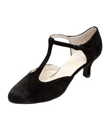 Туфли женские «Деленка», каблук 5 см. Велюр.