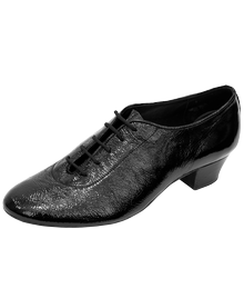 Туфли бальные мужские "Латина", каблук 4 см., ламинированный велюр